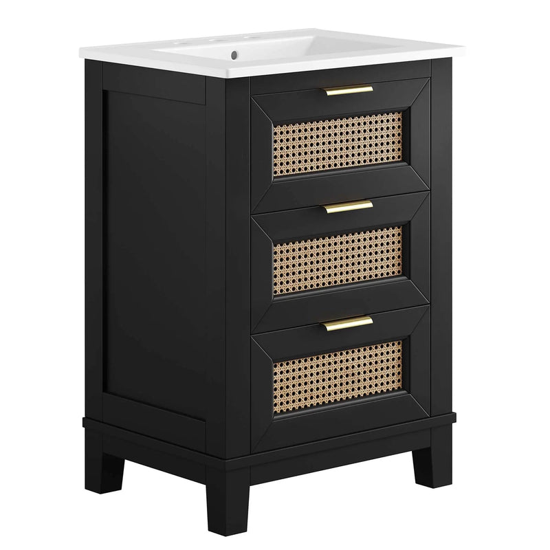Dixie 24" Solid Wood Bathroom Vanity by Modway by HouseOfZazla