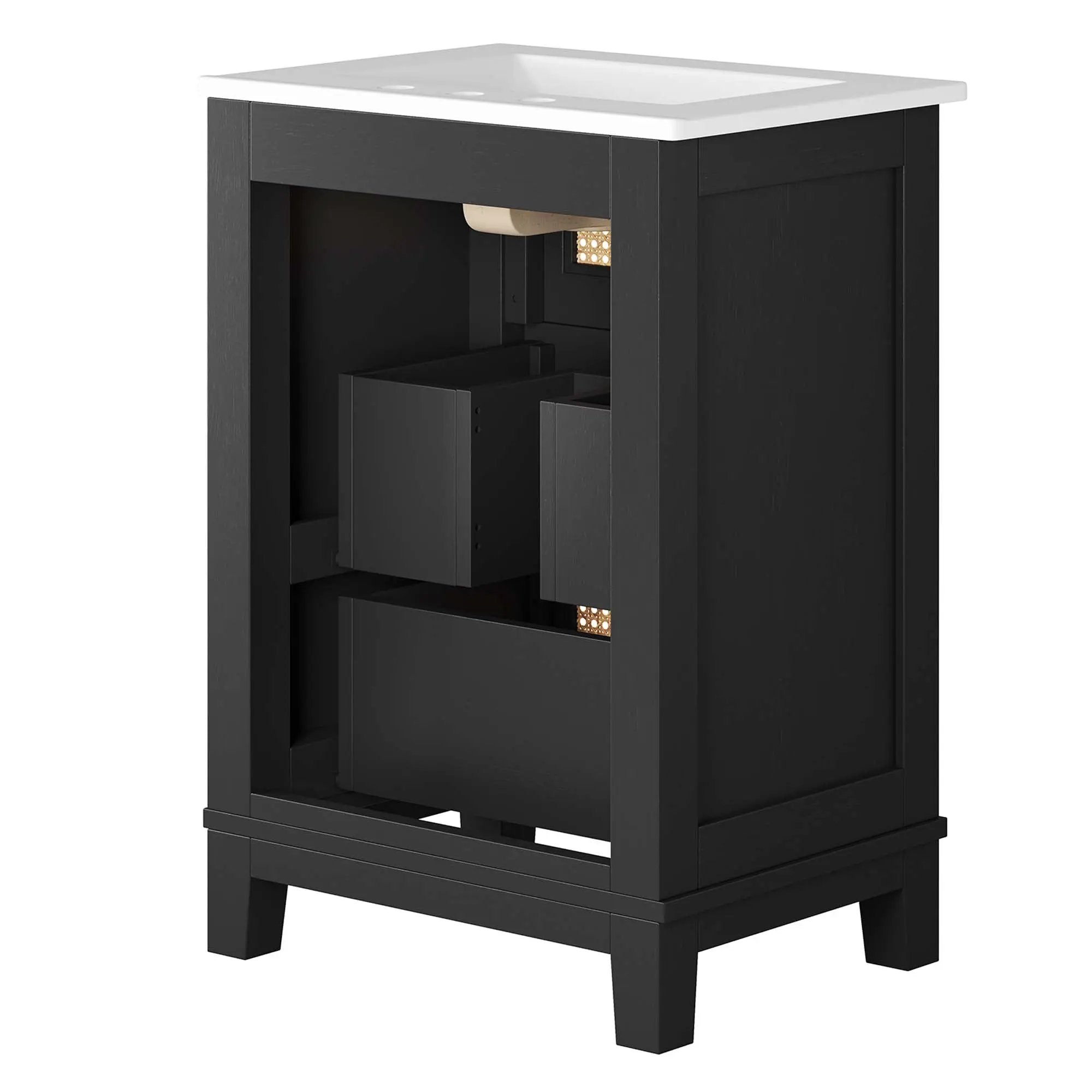 Dixie 24" Solid Wood Bathroom Vanity by Modway by HouseOfZazla