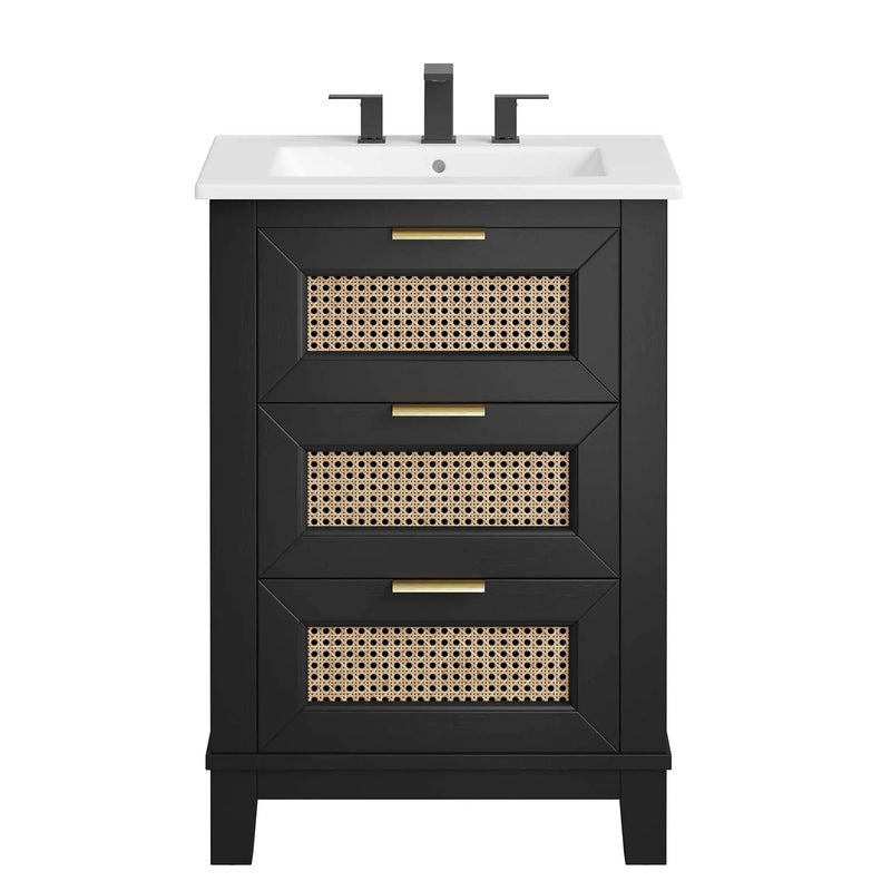 Dixie 24" Solid Wood Bathroom Vanity by Modway by HouseOfZazla