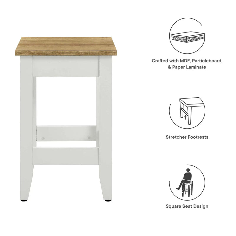 Sunbrook Kitchen Stool by Modway by HouseOfZazla