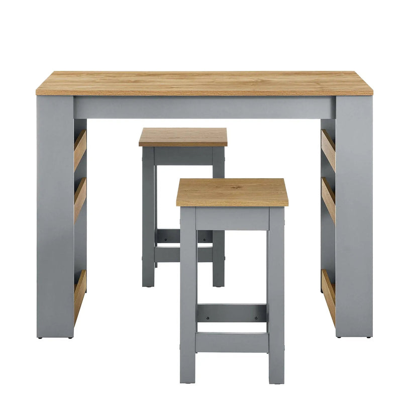 Galley 3-Piece Kitchen Island and Stool Set by Modway by HouseOfZazla