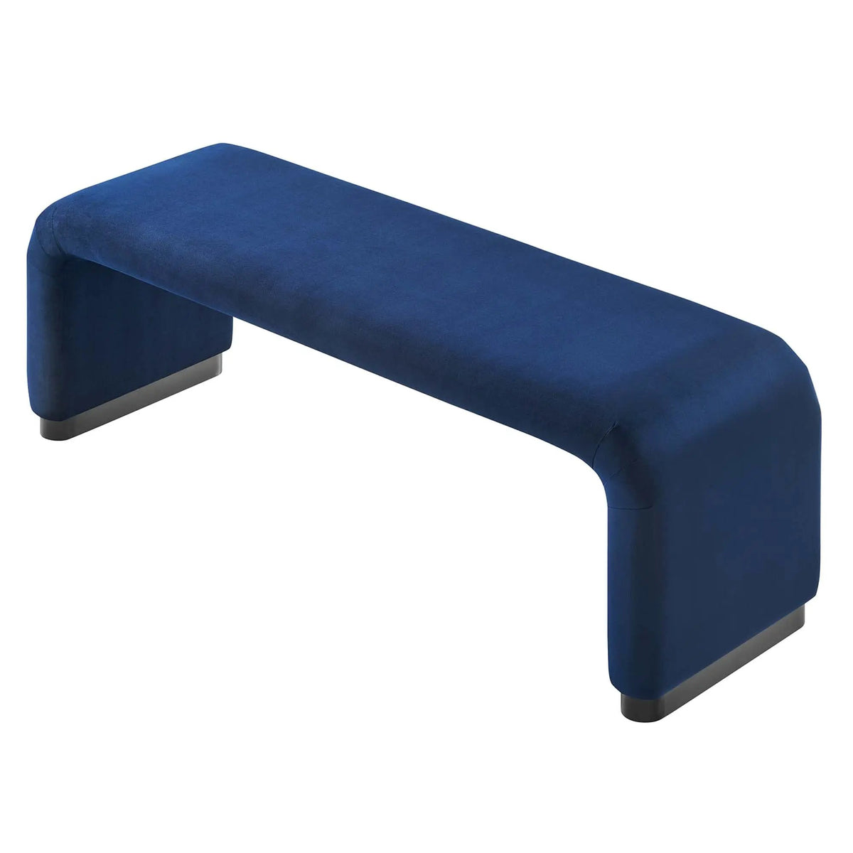 Koda Performance Velvet Waterfall Long Bench by Modway by HouseOfZazla