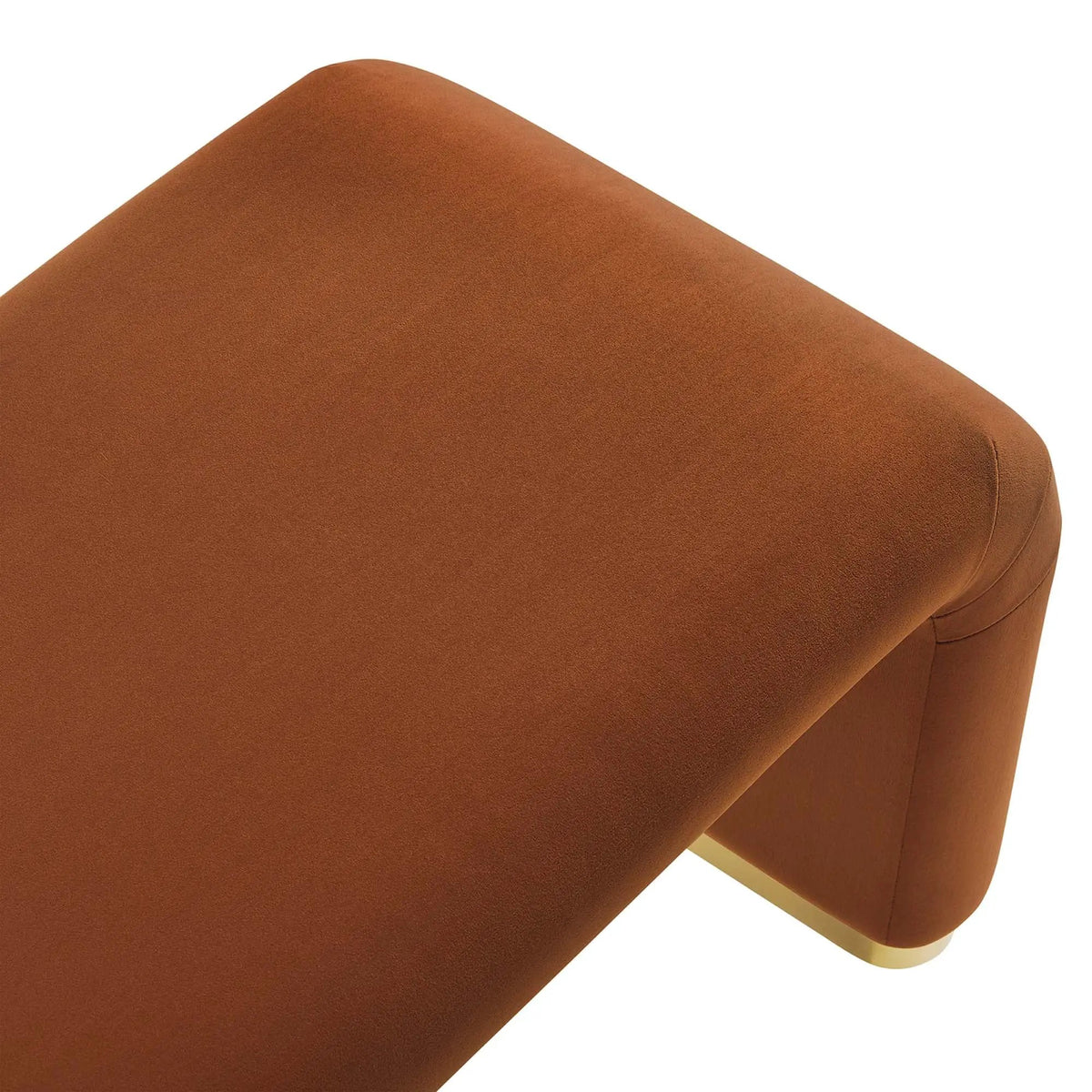 Koda Performance Velvet Waterfall Long Bench by Modway by HouseOfZazla