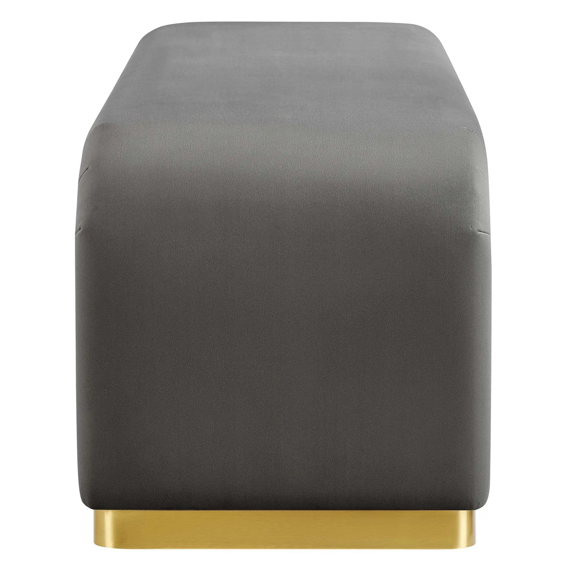 Koda Performance Velvet Waterfall Long Bench by Modway by HouseOfZazla