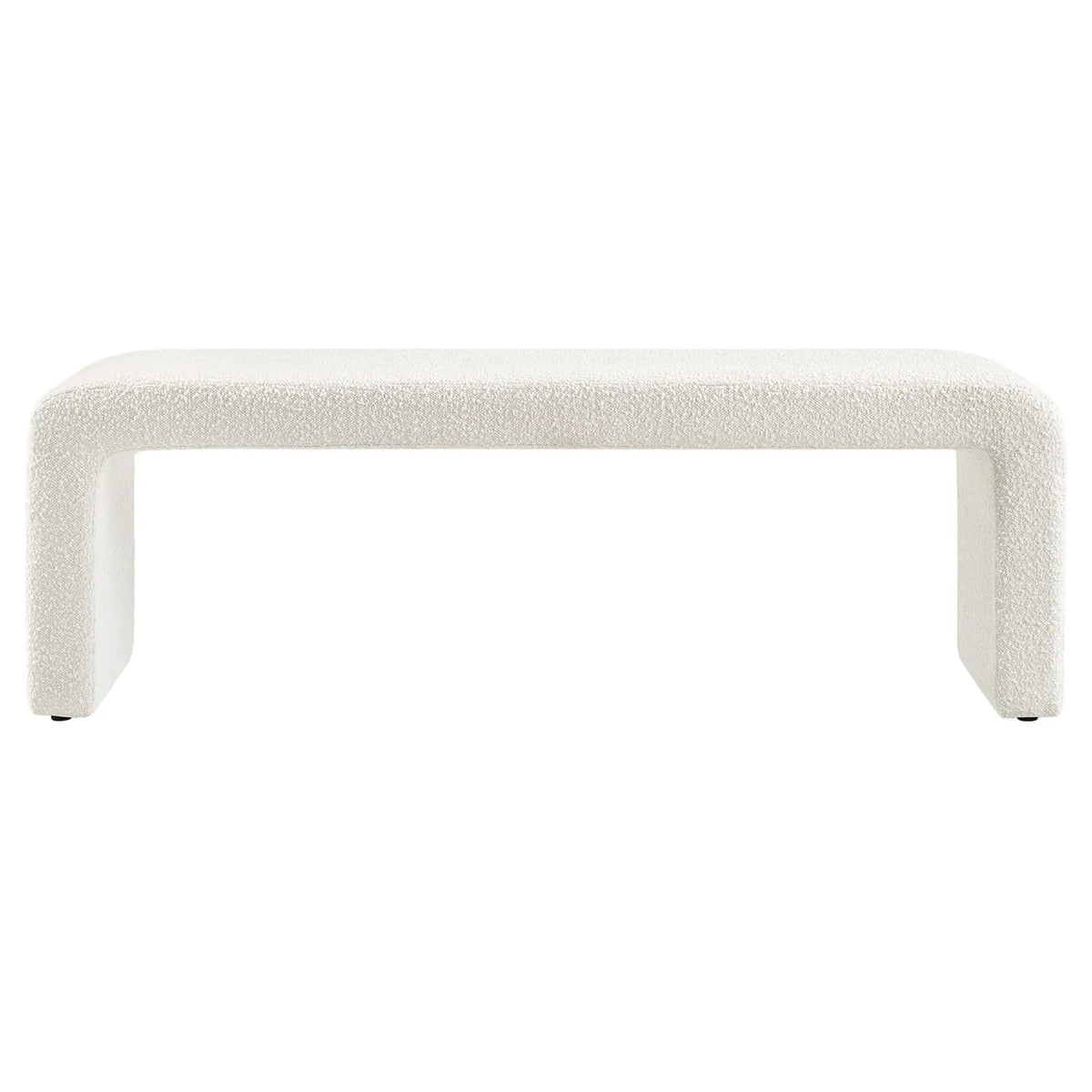 Simba Boucle Fabric Waterfall Long Bench by Modway by HouseOfZazla