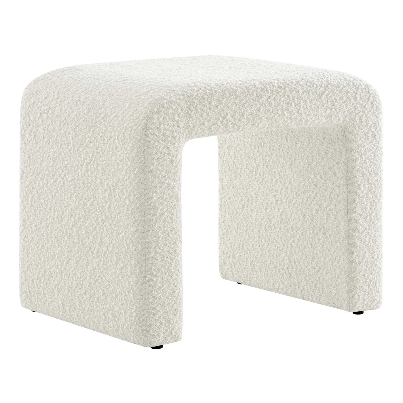 Simba Boucle Fabric Waterfall Stool by Modway by HouseOfZazla