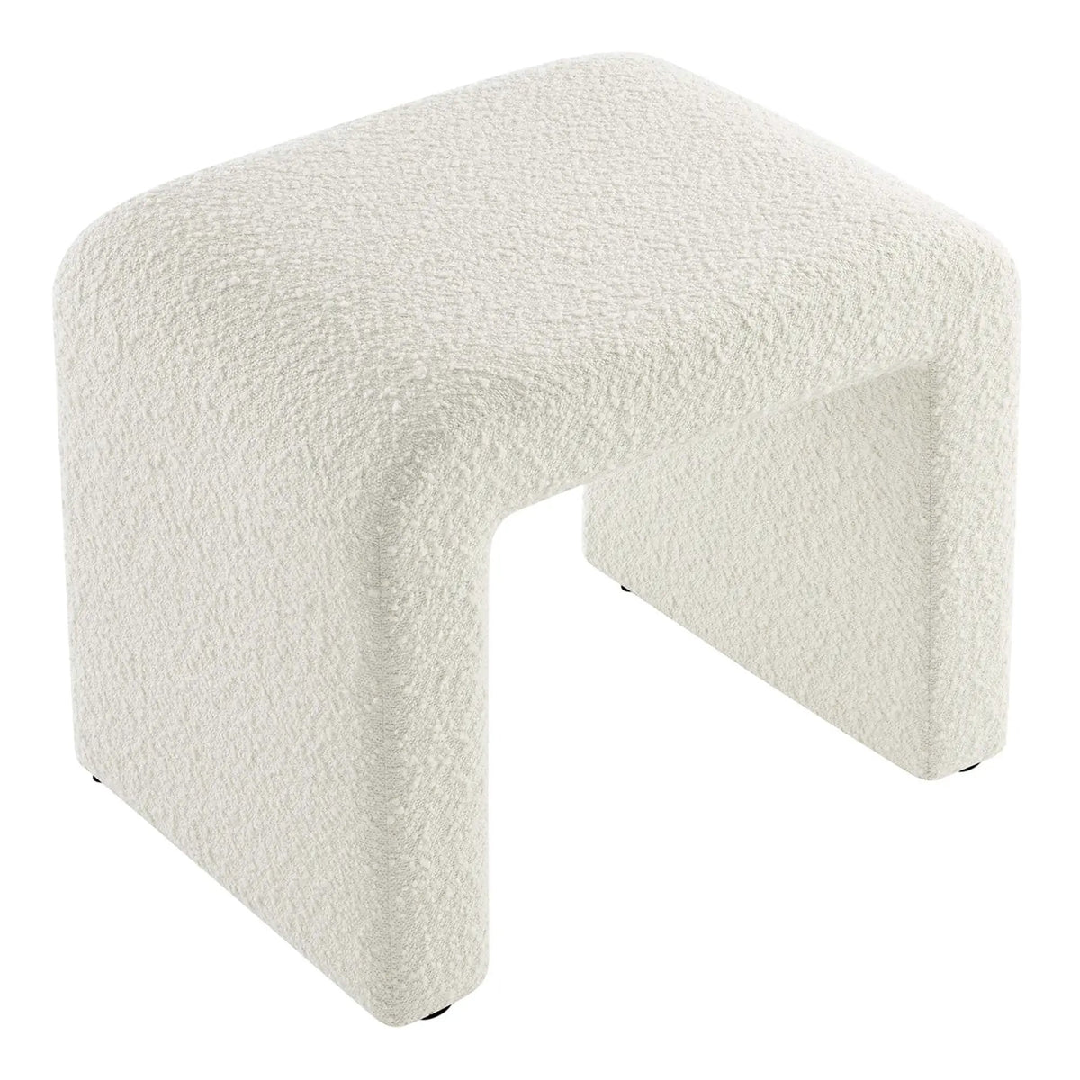 Simba Boucle Fabric Waterfall Stool by Modway by HouseOfZazla