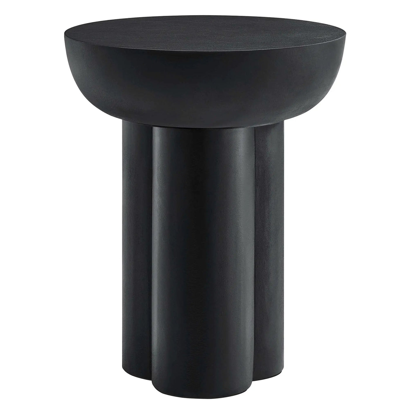 Caspian Round Concrete Side Table by Modway by HouseOfZazla