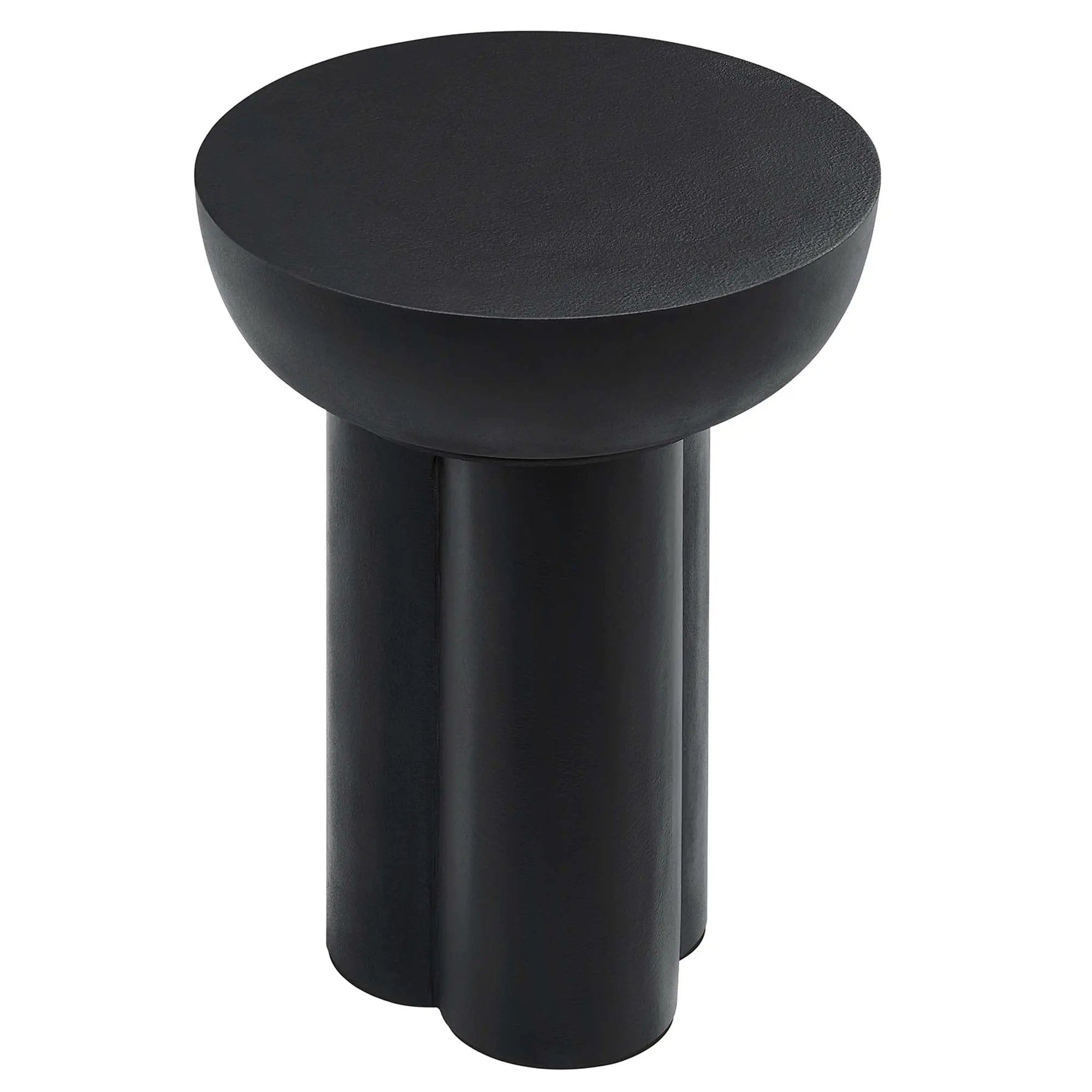 Caspian Round Concrete Side Table by Modway by HouseOfZazla