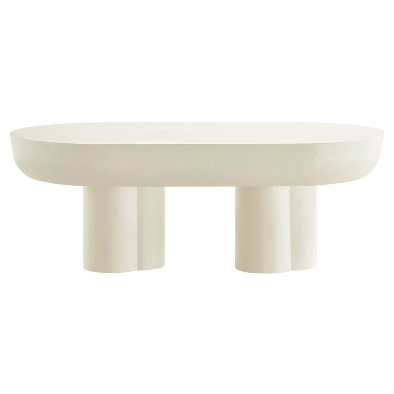 Caspian Oval Concrete Coffee Table by Modway by HouseOfZazla