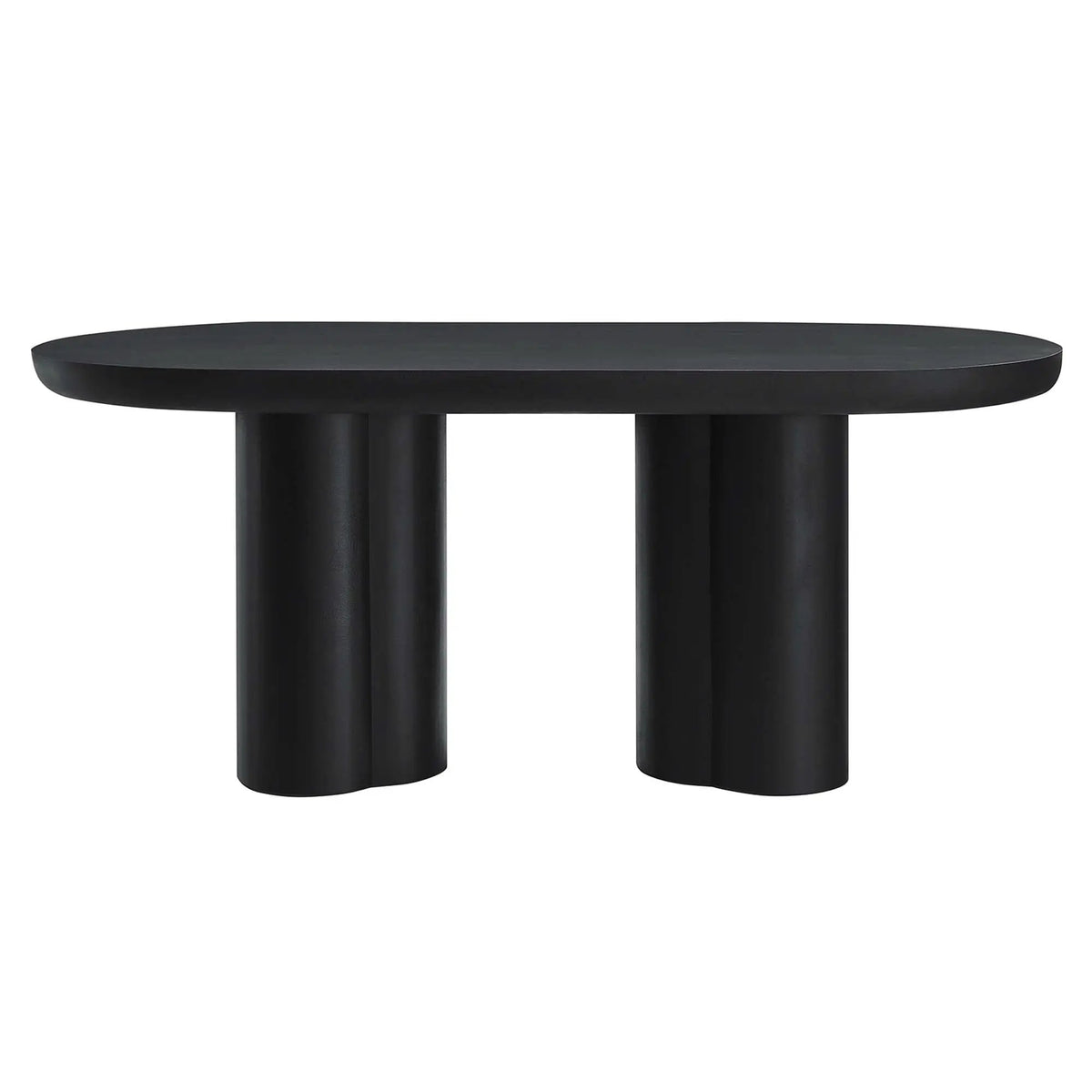 Caspian 72" Oval Concrete Dining Table by Modway by HouseOfZazla