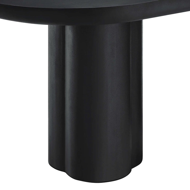 Caspian 72" Oval Concrete Dining Table by Modway by HouseOfZazla