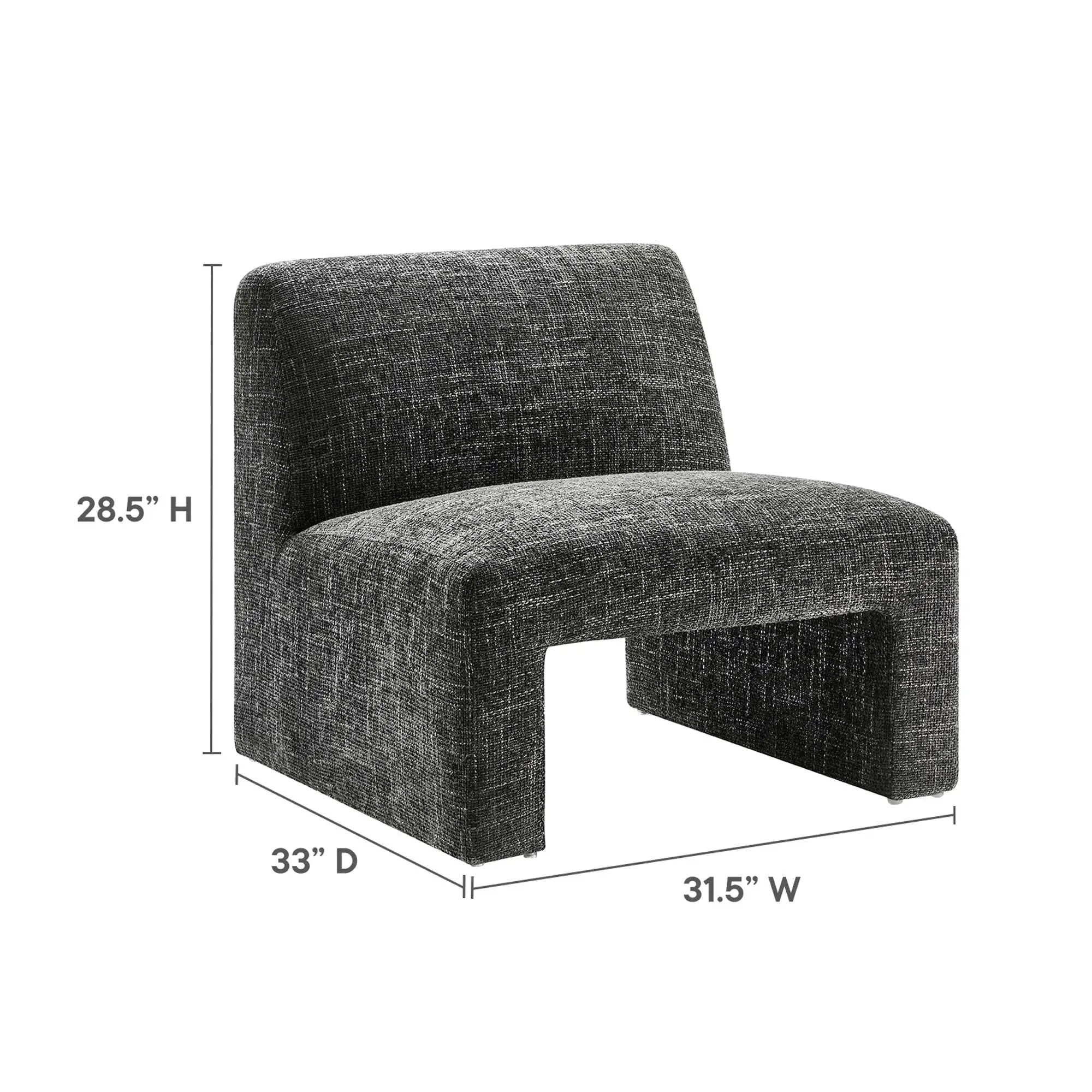 Amita Chenille Upholstered Accent Chair by Modway by HouseOfZazla