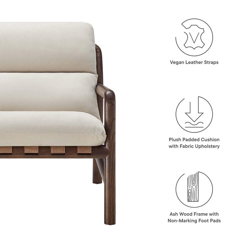 Paxton Wood Sling Chair by Modway by HouseOfZazla