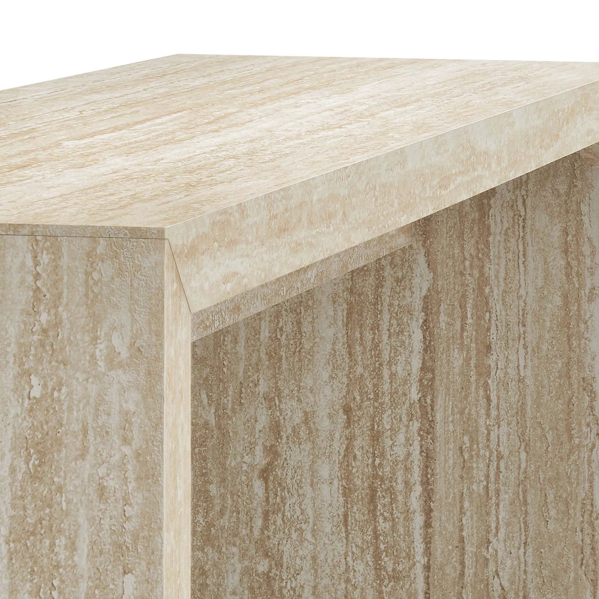 Mirella Faux Travertine Console Table by Modway by HouseOfZazla