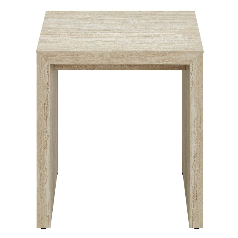 Mirella Faux Travertine Side Table by Modway by HouseOfZazla