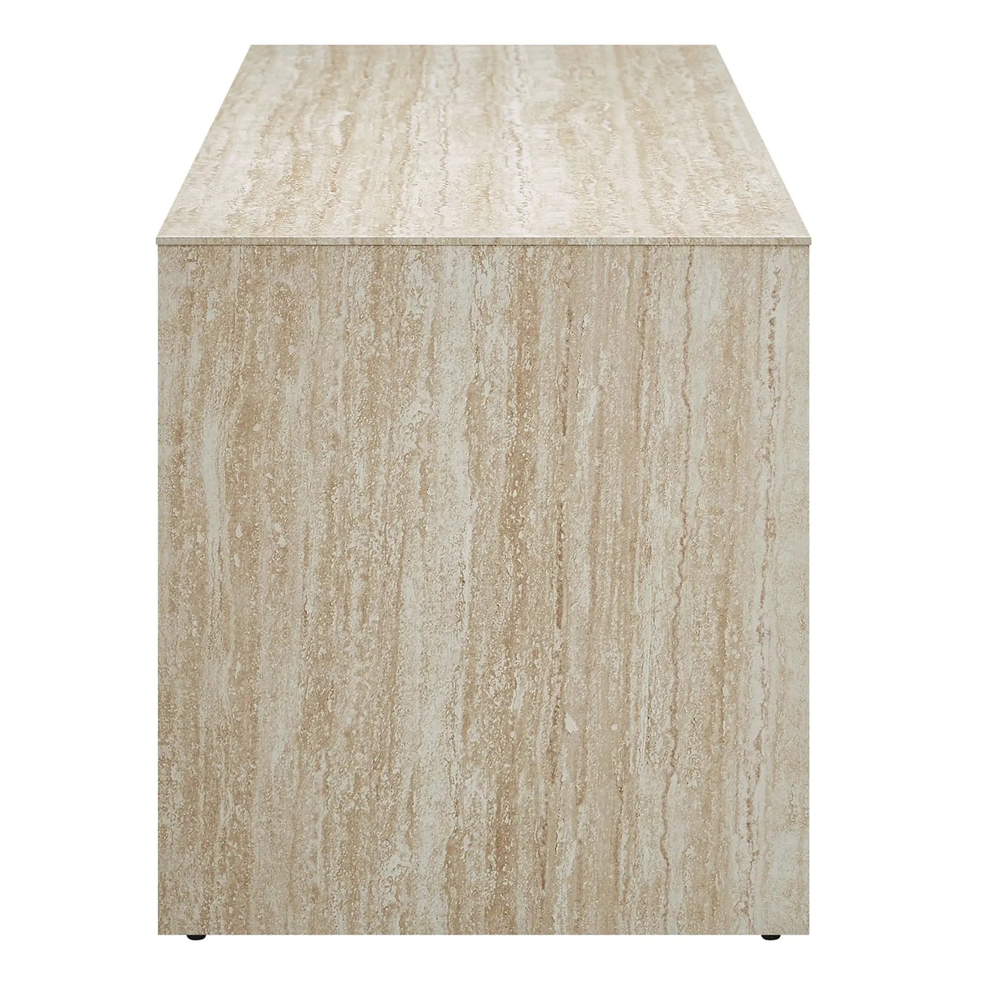 Mirella 62" Faux Travertine Long Bench by Modway by HouseOfZazla