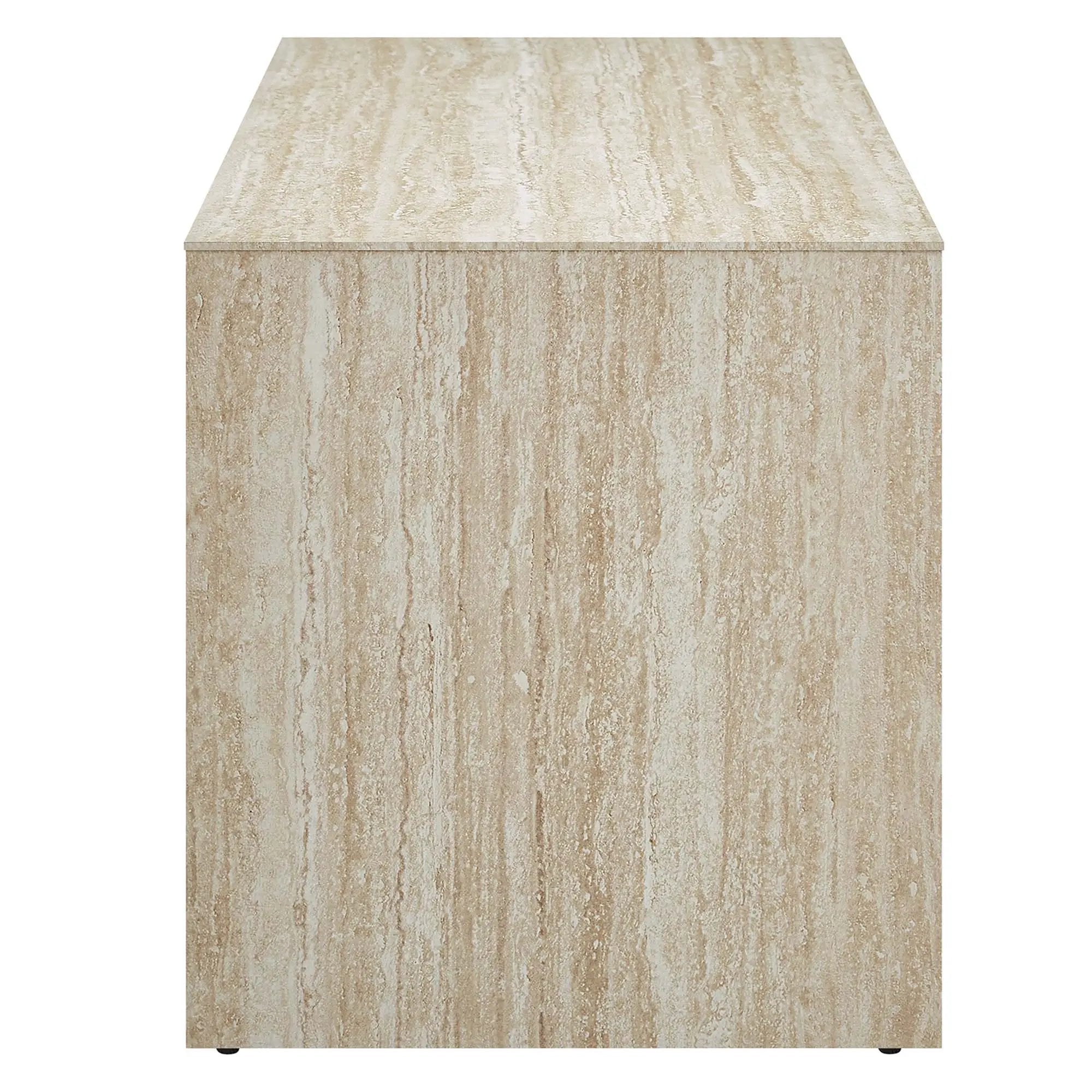 Mirella 53.5" Faux Travertine Indoor Bench by Modway by HouseOfZazla