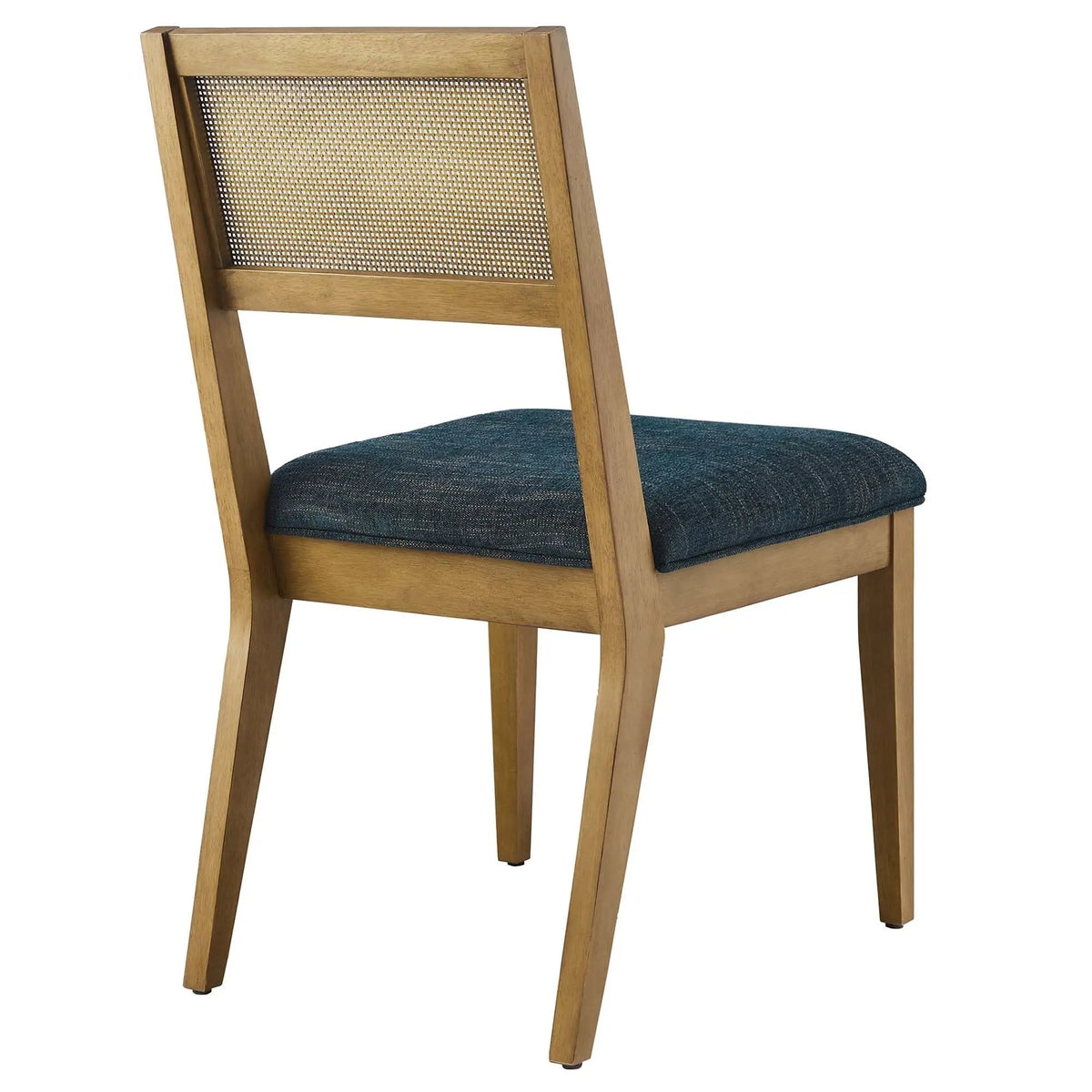 Nimba Faux Rattan Fabric Dining Chairs Set of 2 by Modway by HouseOfZazla