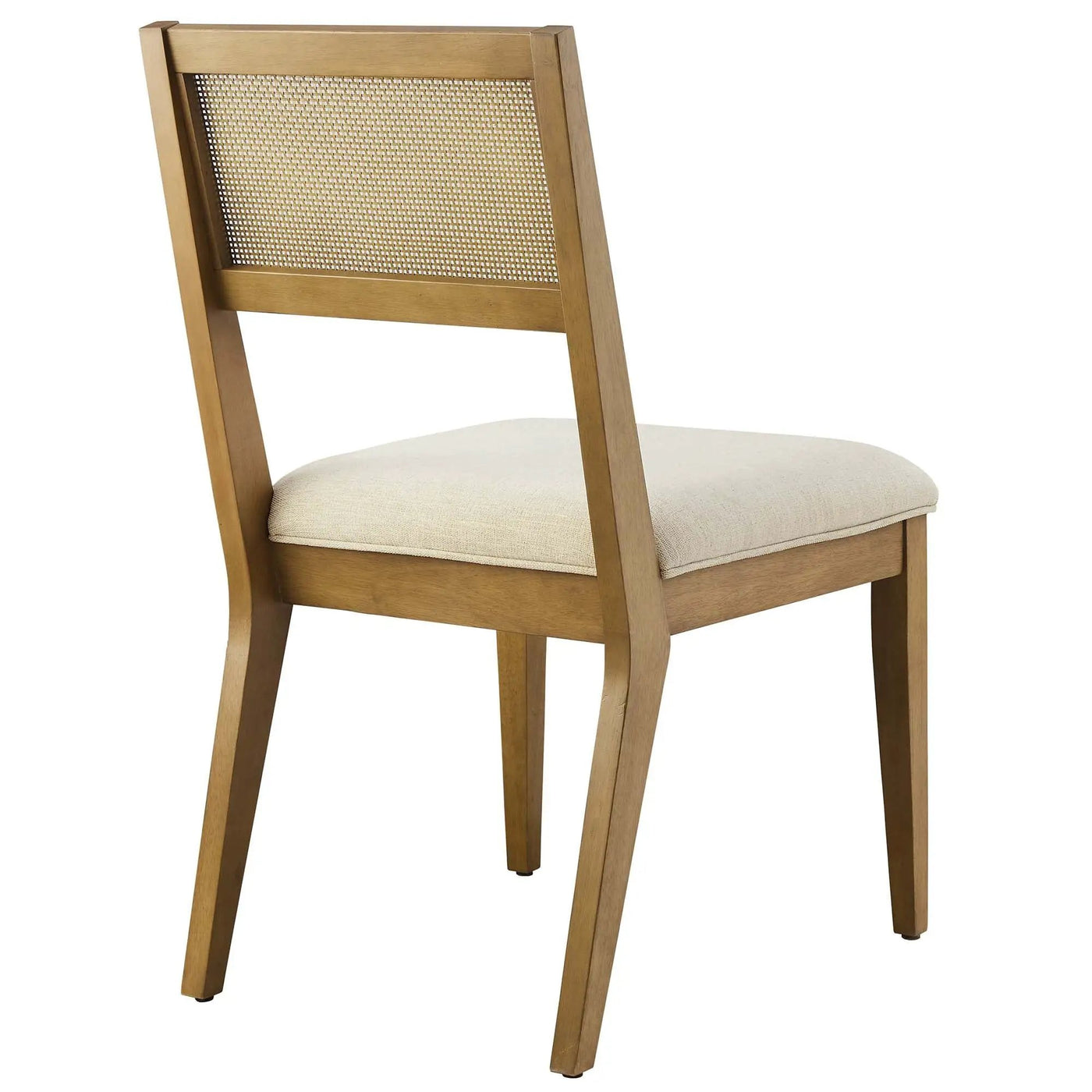 Nimba Faux Rattan Fabric Dining Chairs Set of 2 by Modway by HouseOfZazla