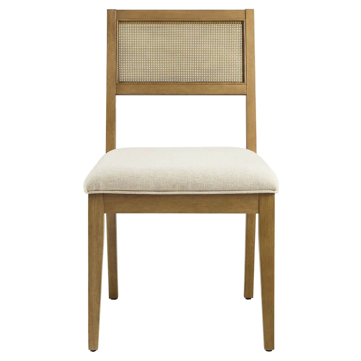 Nimba Faux Rattan Fabric Dining Chairs Set of 2 by Modway by HouseOfZazla