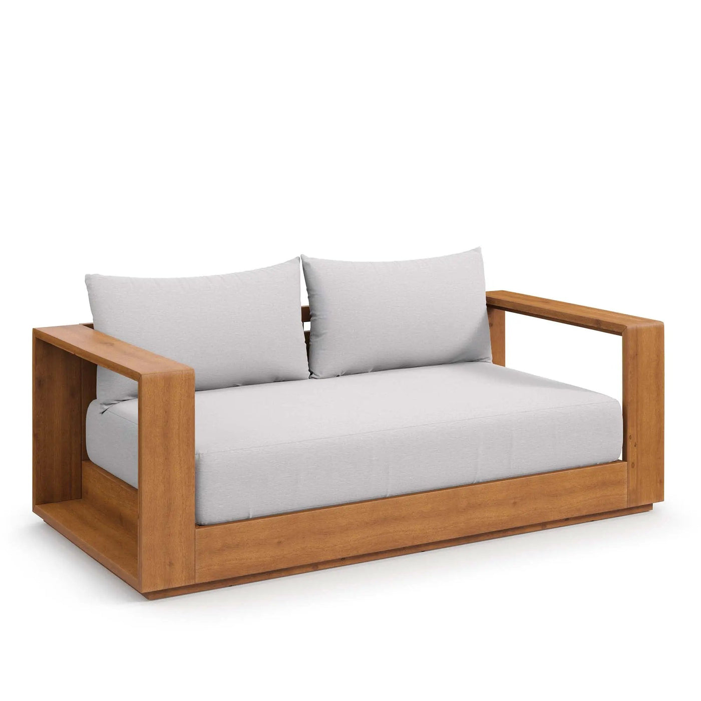 Tahoe Acacia Wood Outdoor Patio Loveseat by Modway by HouseOfZazla