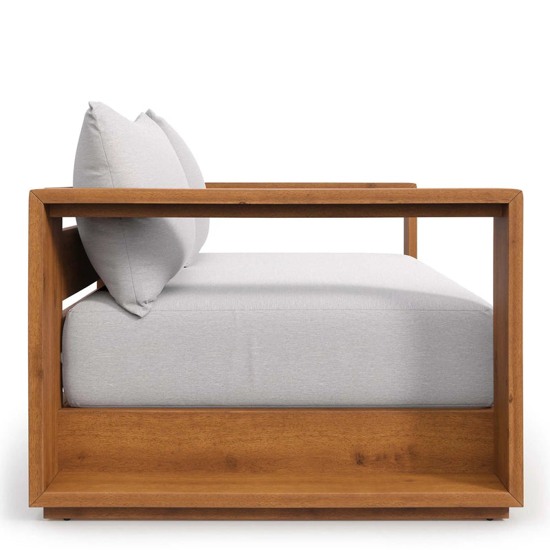 Tahoe Acacia Wood Outdoor Patio Loveseat by Modway by HouseOfZazla