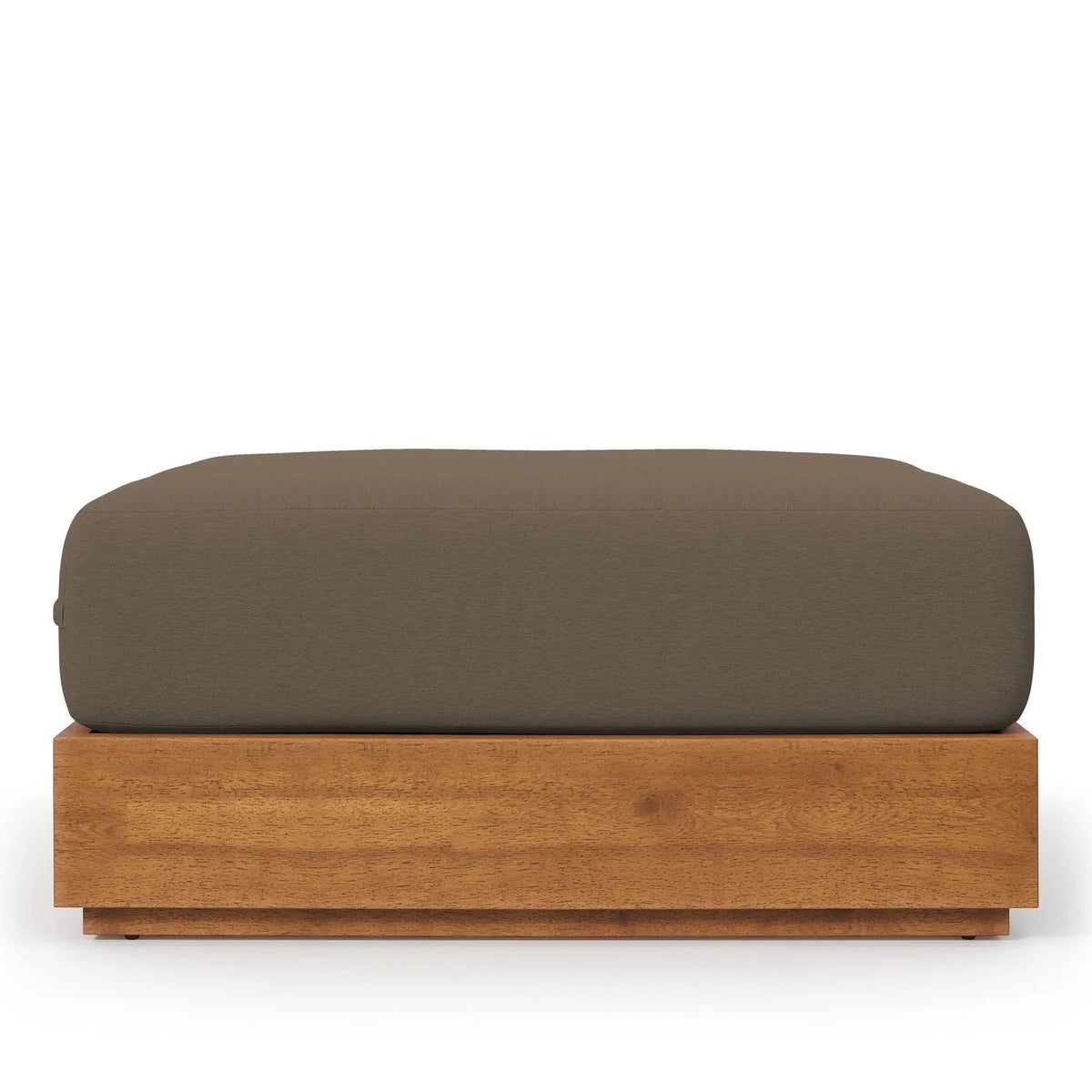 Tahoe Outdoor Patio Acacia Wood Ottoman by Modway by HouseOfZazla