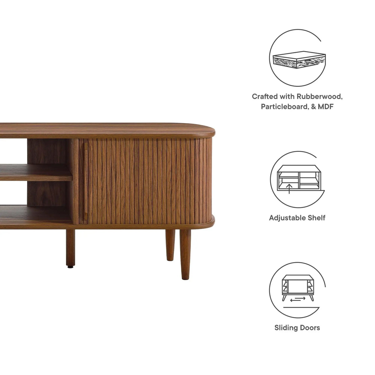 Contour 63" Wood TV Stand by Modway by HouseOfZazla