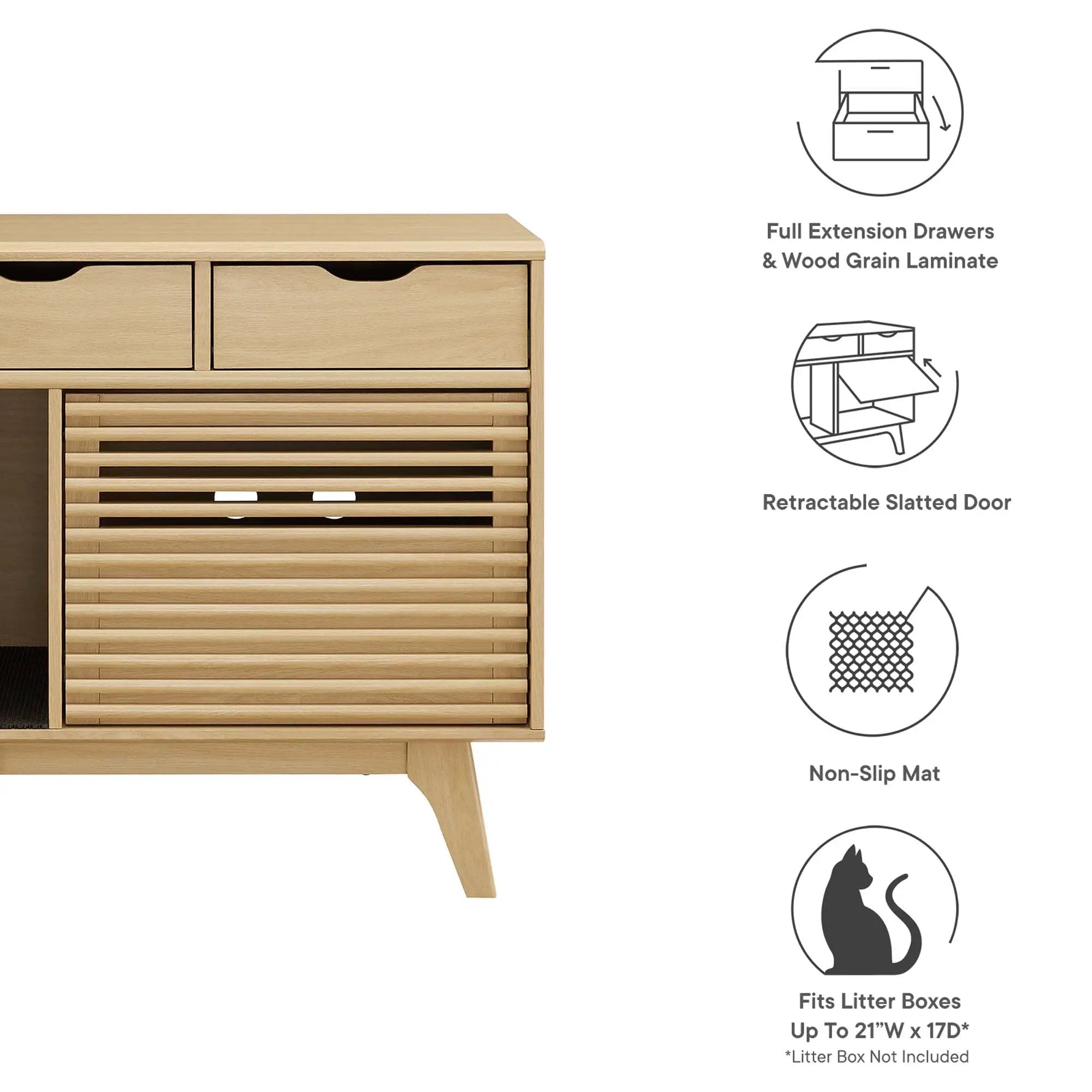 Render Cat Cabinet by Modway by HouseOfZazla