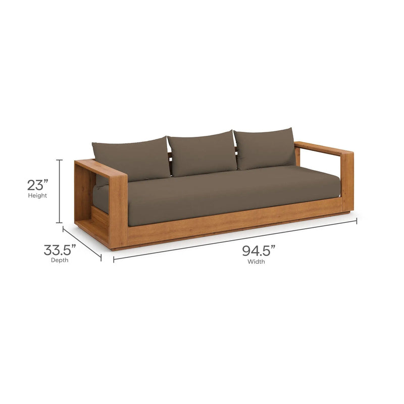 Tahoe 5-Piece Outdoor Patio Acacia Wood Furniture Set by Modway by HouseOfZazla