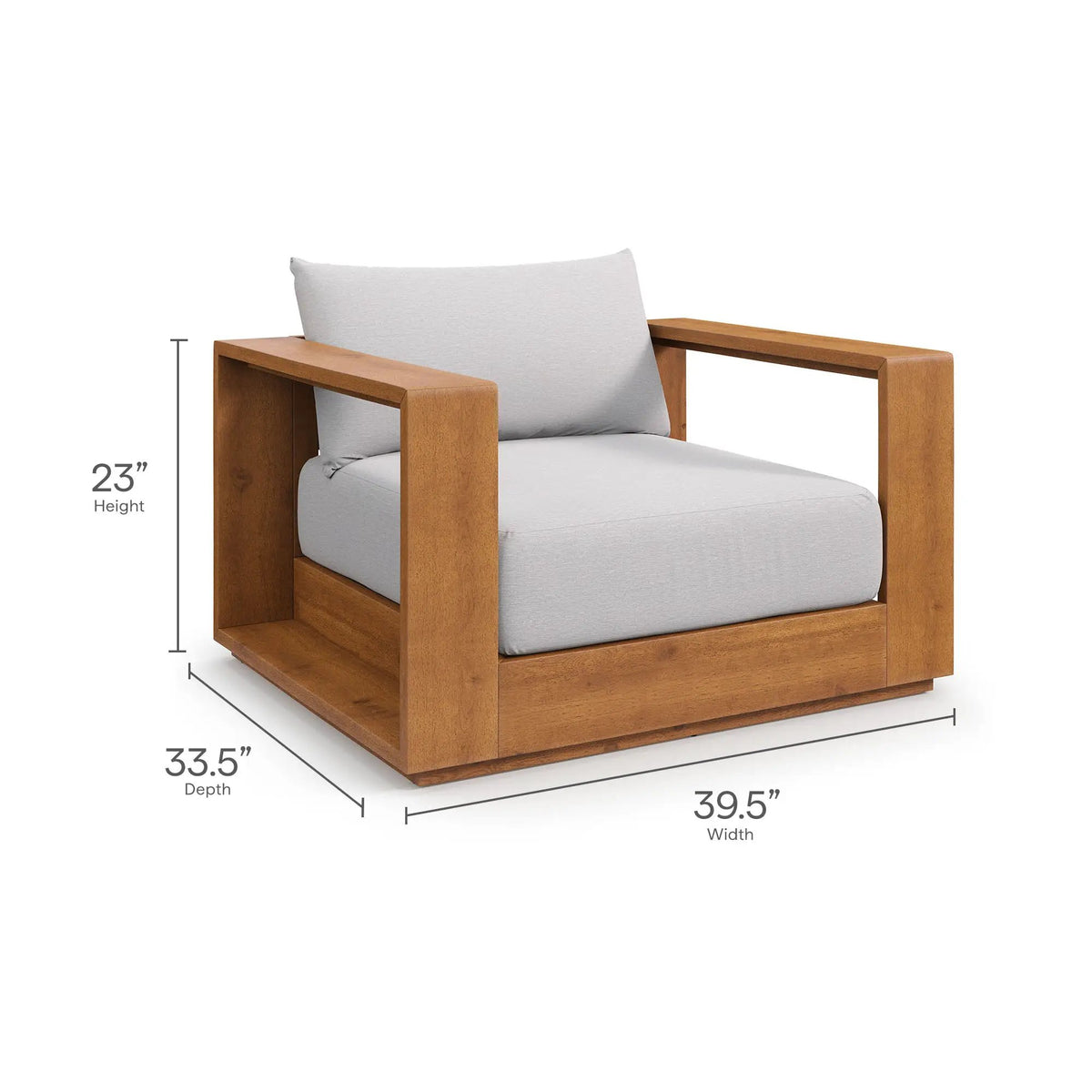 Tahoe 5-Piece Outdoor Patio Acacia Wood Furniture Set by Modway by HouseOfZazla