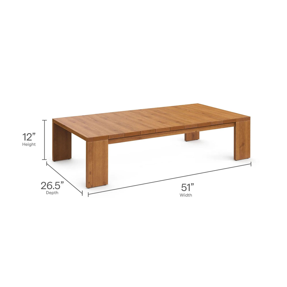 Tahoe 5-Piece Outdoor Patio Acacia Wood Furniture Set by Modway by HouseOfZazla