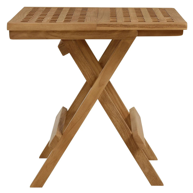 Vienna Outdoor Patio Teak Wood Side Table by Modway by HouseOfZazla