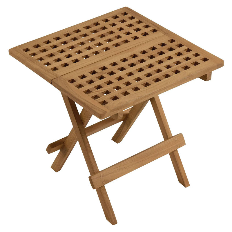 Vienna Outdoor Patio Teak Wood Side Table by Modway by HouseOfZazla