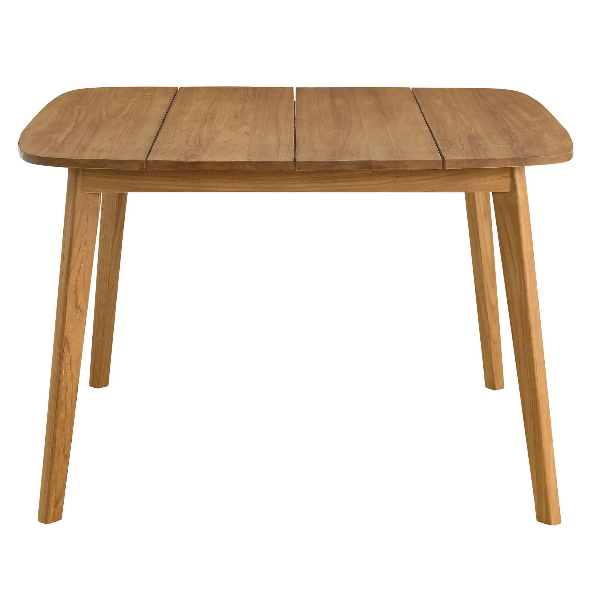 Vienna 46" Square Outdoor Patio Teak Wood Dining Table by Modway by HouseOfZazla