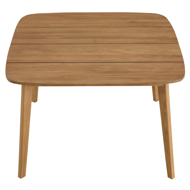Vienna 46" Square Outdoor Patio Teak Wood Dining Table by Modway by HouseOfZazla