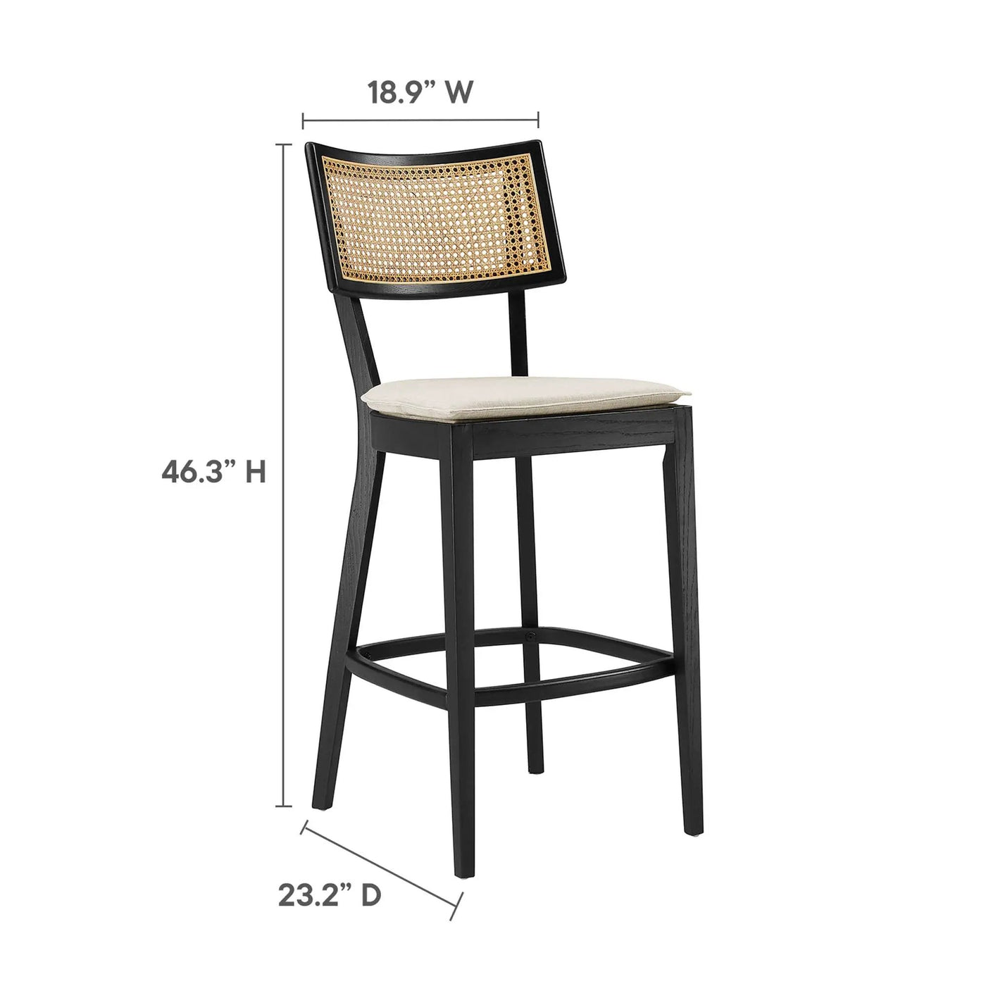 Caledonia Wood Bar Stools Set of 2 by Modway by HouseOfZazla