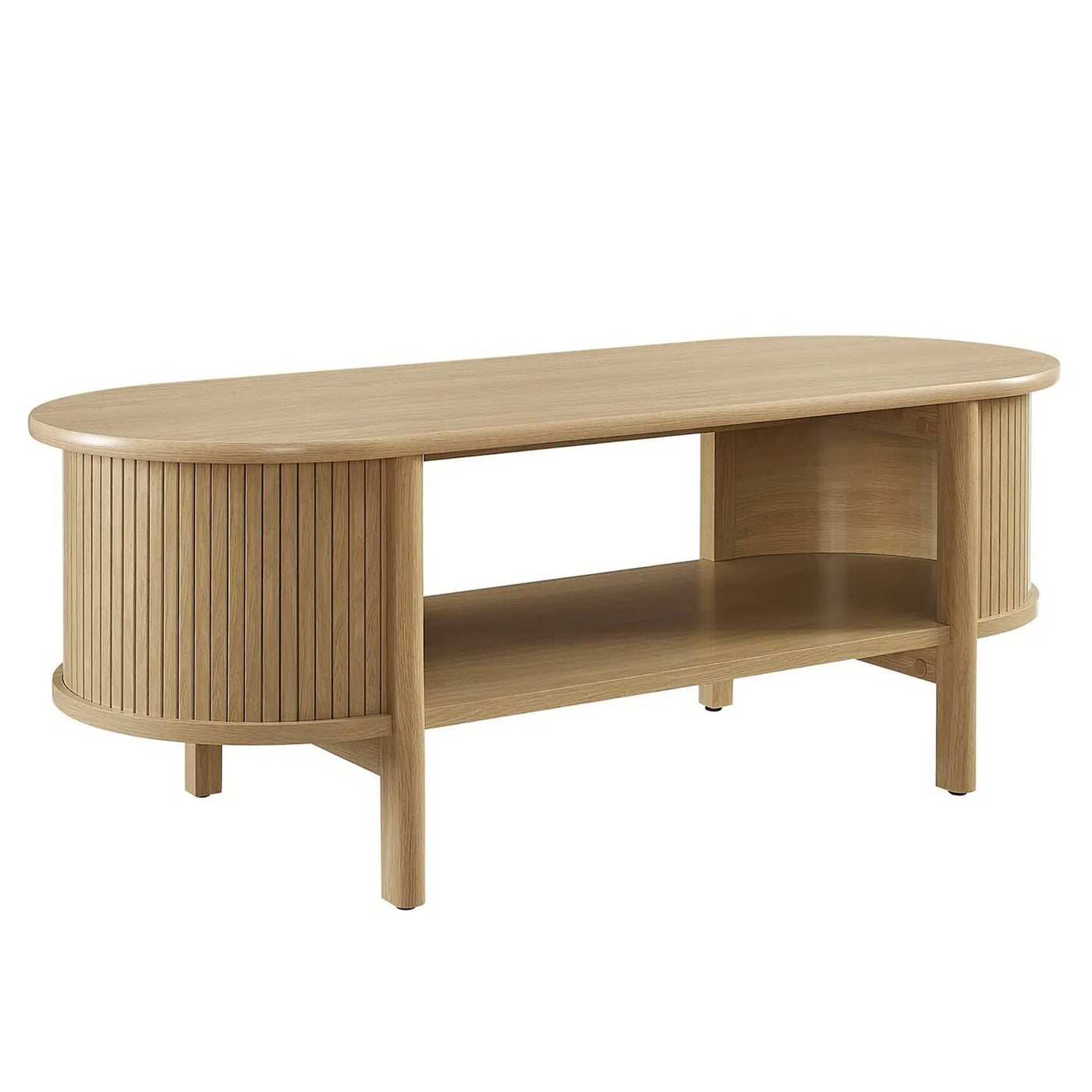 Cadence Coffee Table by Modway Mid-Century Modern Rubberwood by HouseOfZazla