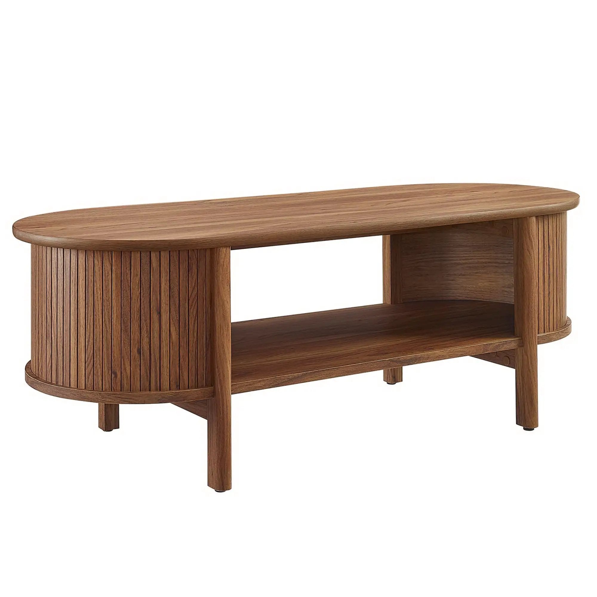 Cadence Coffee Table by Modway Mid-Century Modern Rubberwood by HouseOfZazla