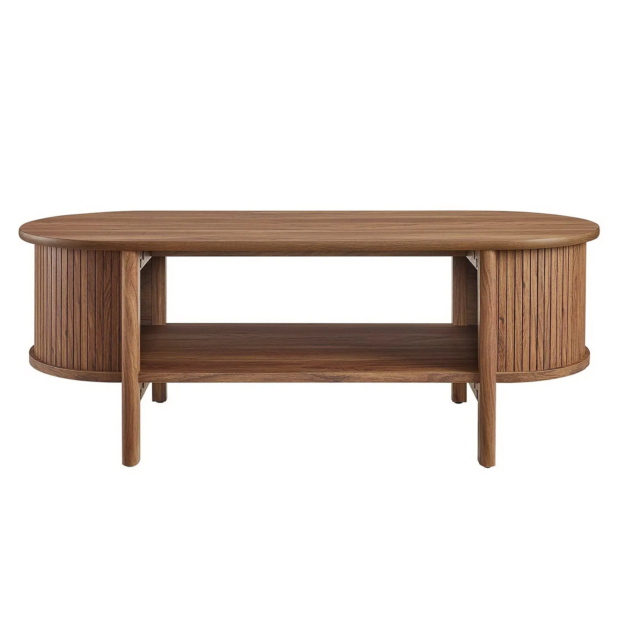 Cadence Coffee Table by Modway Mid-Century Modern Rubberwood by HouseOfZazla