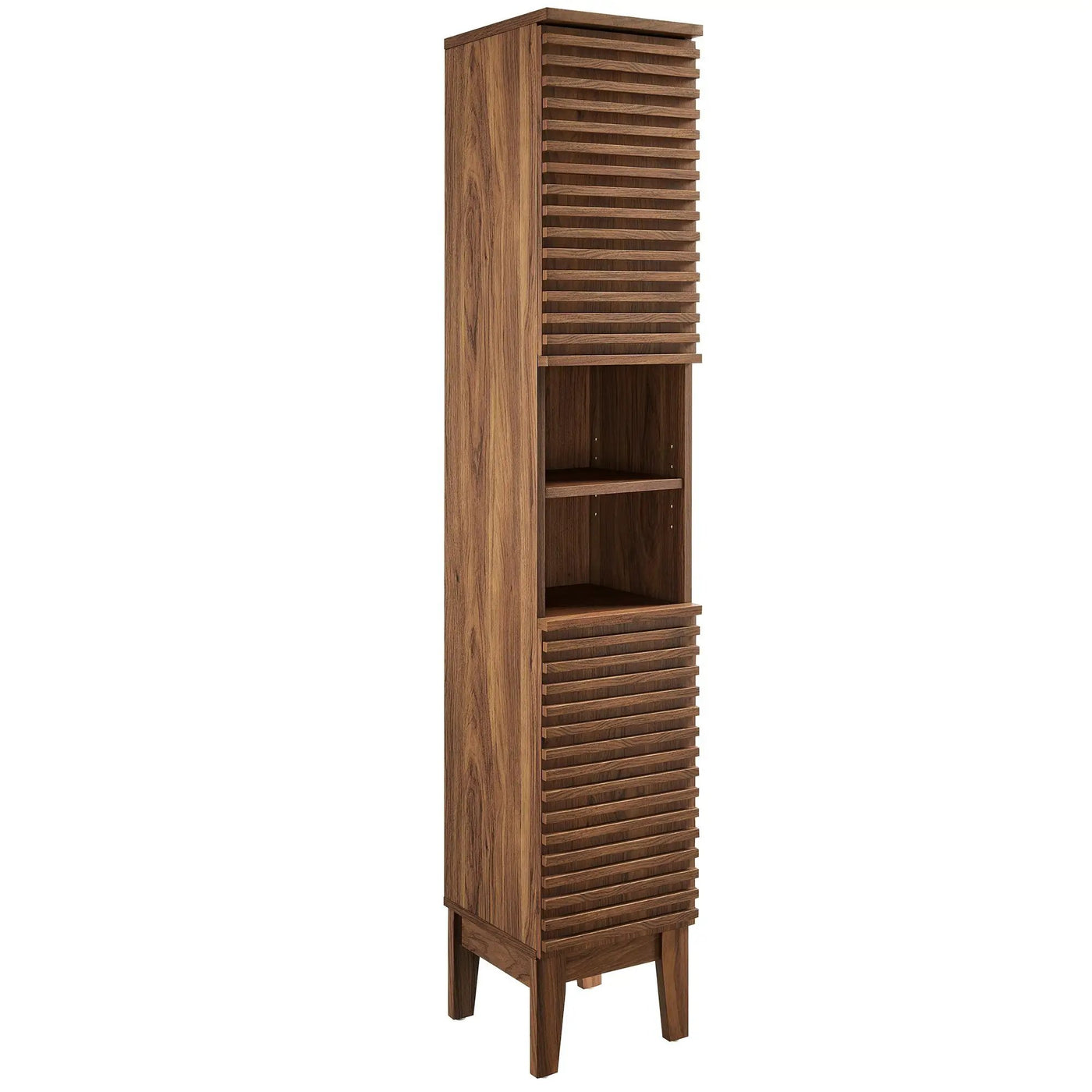 Render Tall Narrow Bathroom Storage Cabinet by Modway by HouseOfZazla