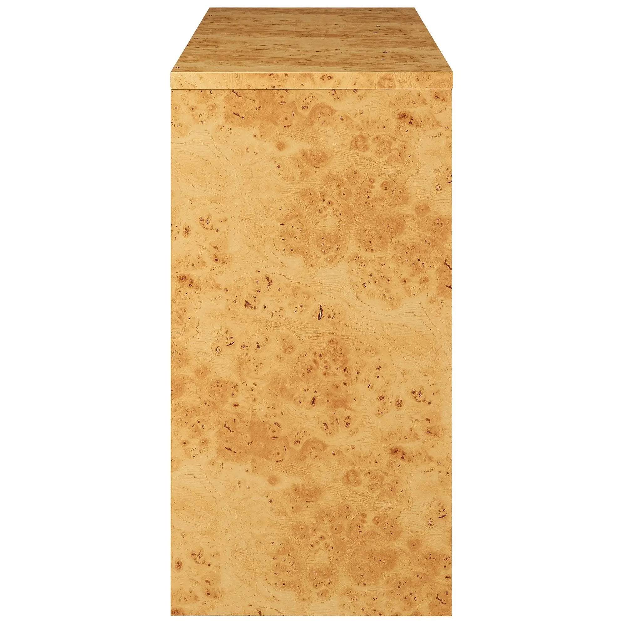Hudson 2-Drawer Burl Wood Console Table by Modway by HouseOfZazla