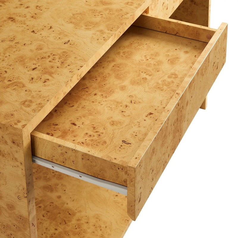 Hudson 2-Drawer Burl Wood Console Table by Modway by HouseOfZazla