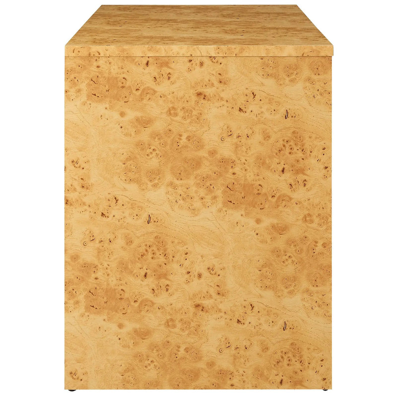 Hudson 2-Drawer Burl Wood Desk by Modway by HouseOfZazla