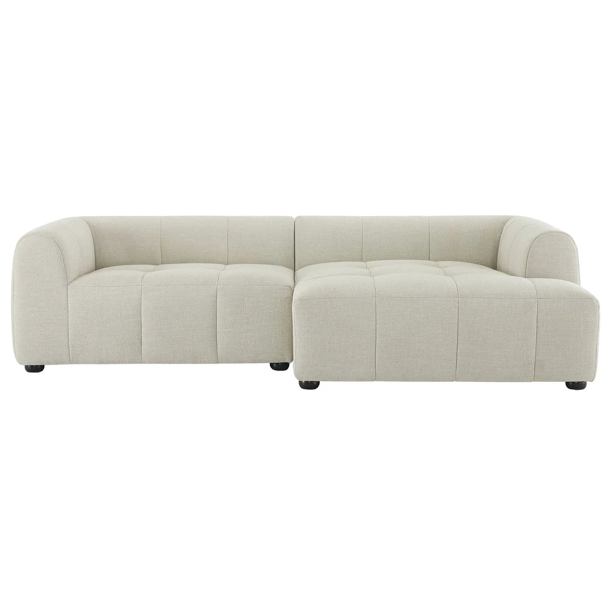 Liana Right-Facing Upholstered Fabric Modular Sofa with Chaise by Modway by HouseOfZazla