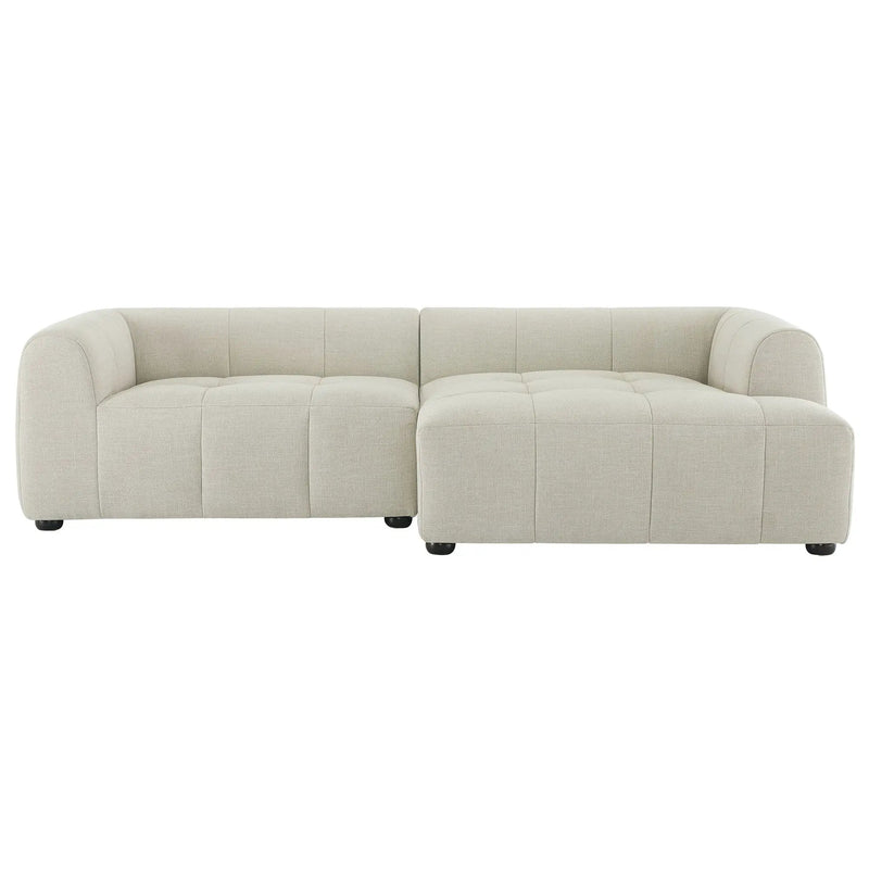 Liana Right-Facing Upholstered Fabric Modular Sofa with Chaise by Modway by HouseOfZazla
