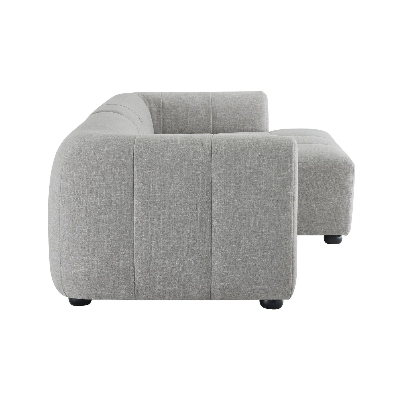 Liana Right-Facing Upholstered Fabric Modular Sofa with Chaise by Modway by HouseOfZazla