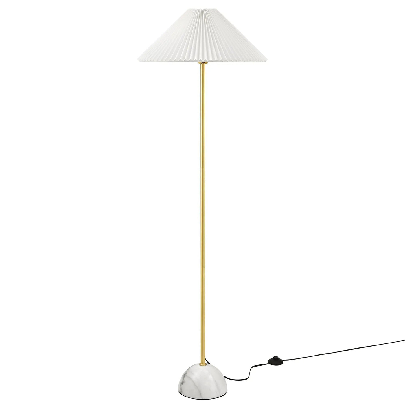 Illusion Marble Dome Floor Lamp by Modway by HouseOfZazla