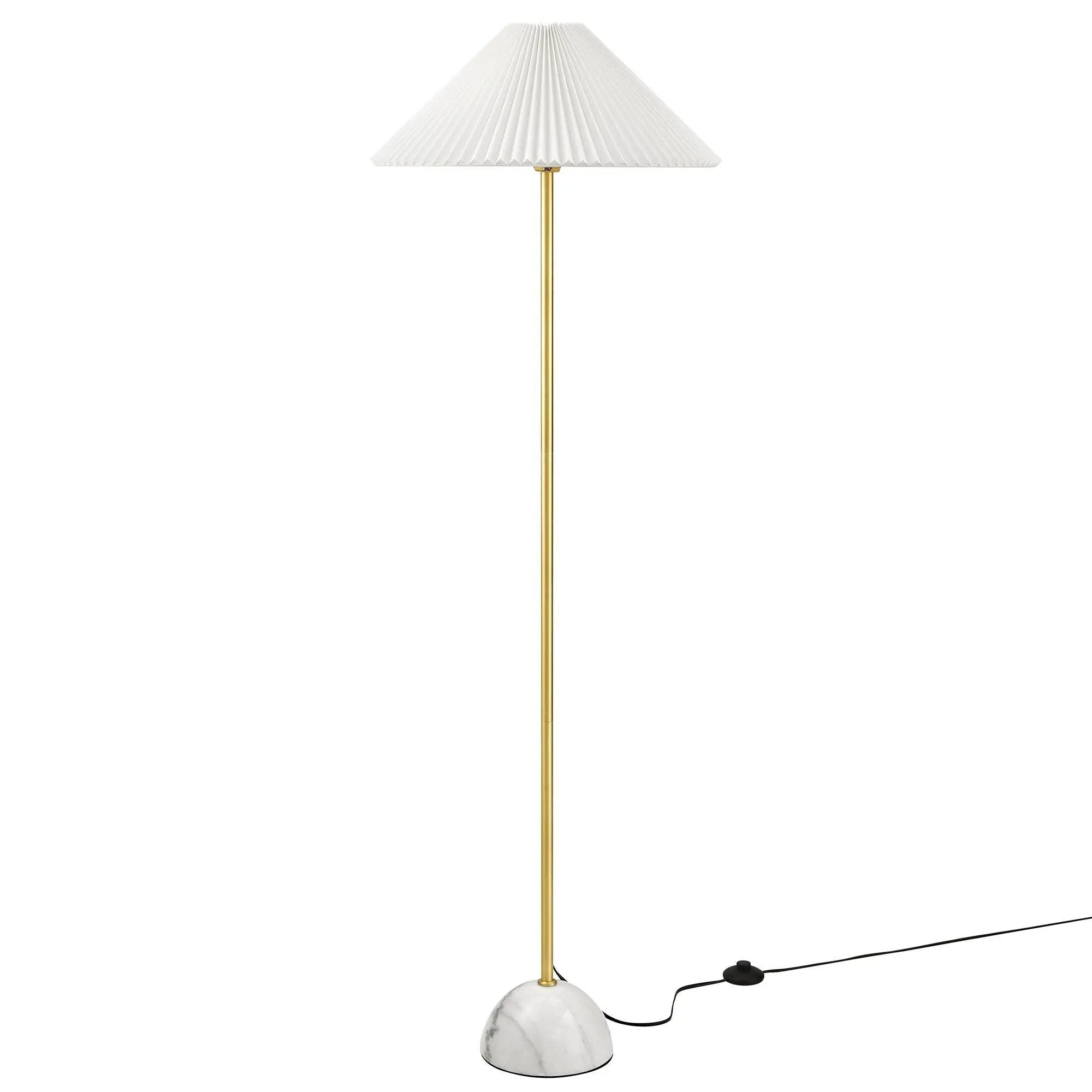 Illusion Marble Dome Floor Lamp by Modway by HouseOfZazla